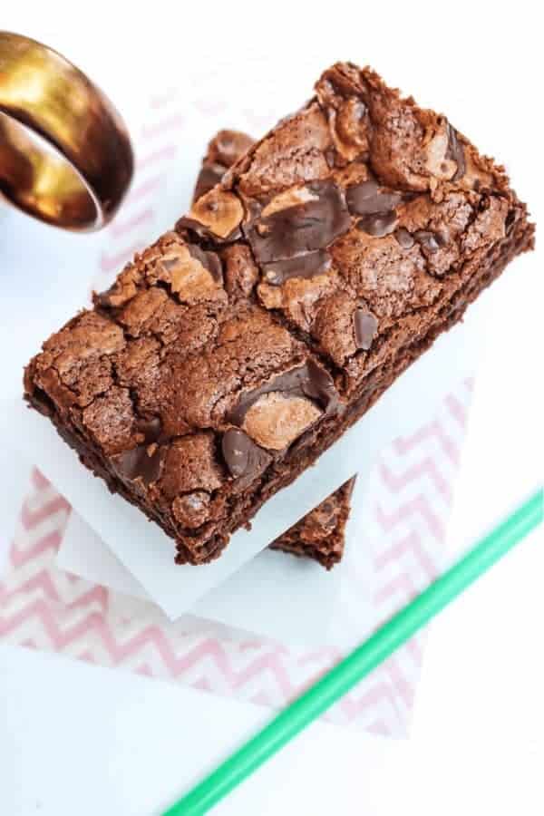 Copycat Starbucks Double Chocolate Brownies