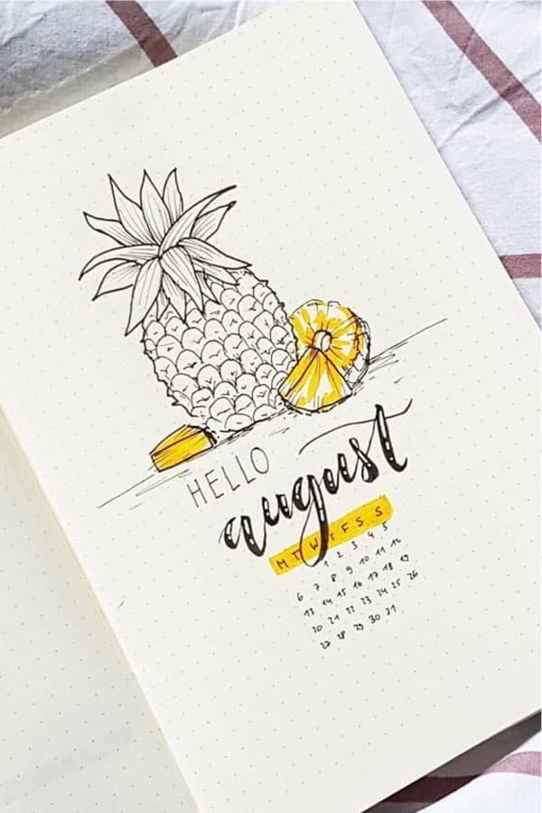 Pineapple Cover Spread