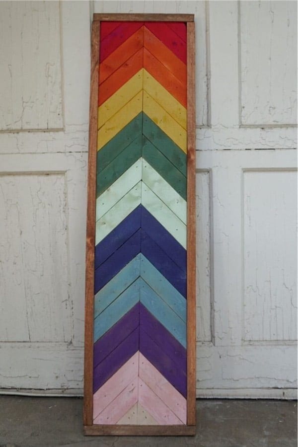 Colorful Wooden Wall Art