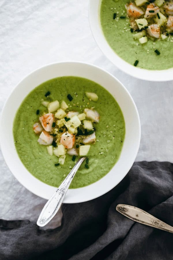 Cucumber Melon Gazpacho