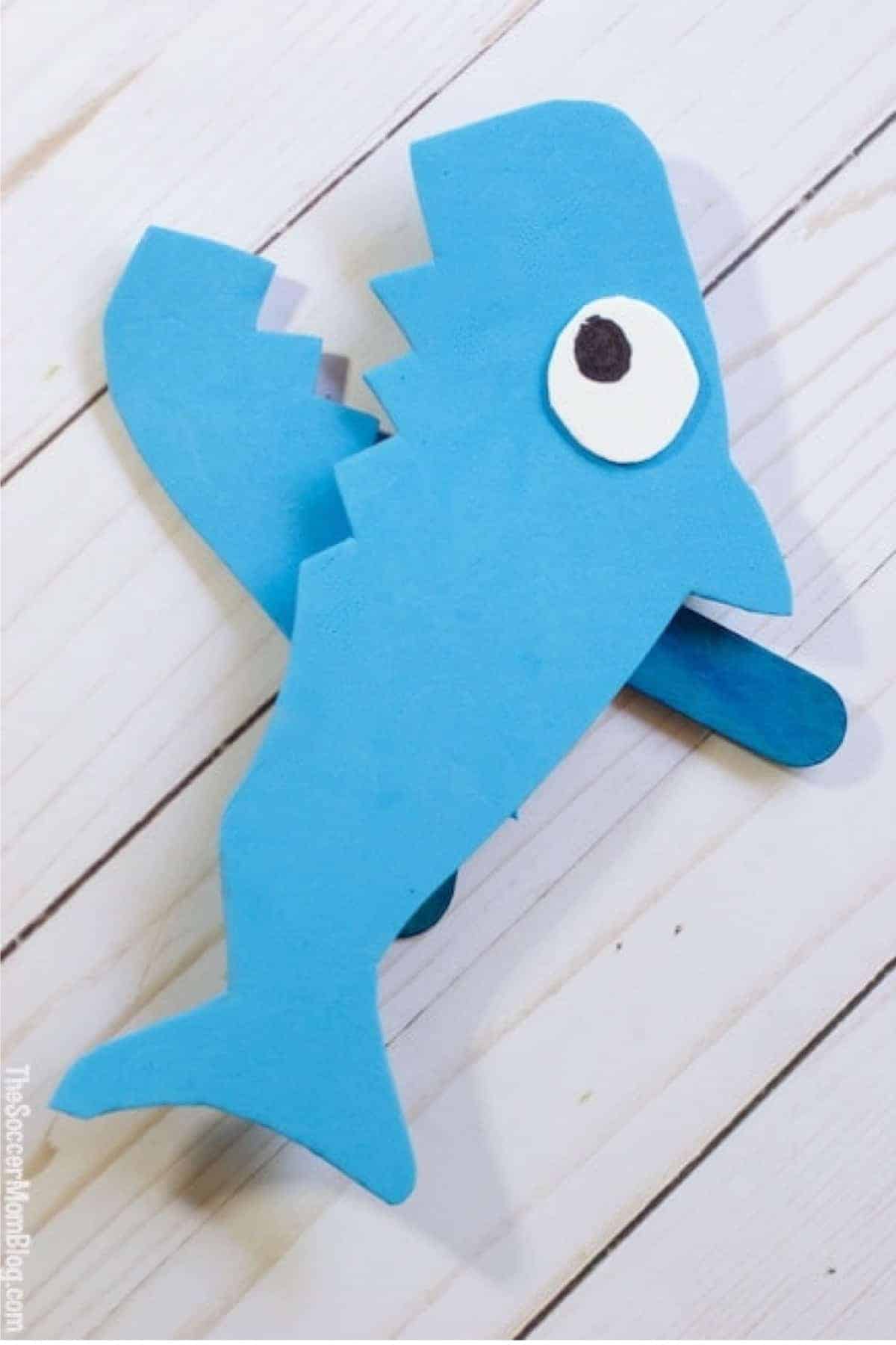 Chompin’ Foam Shark Puppet