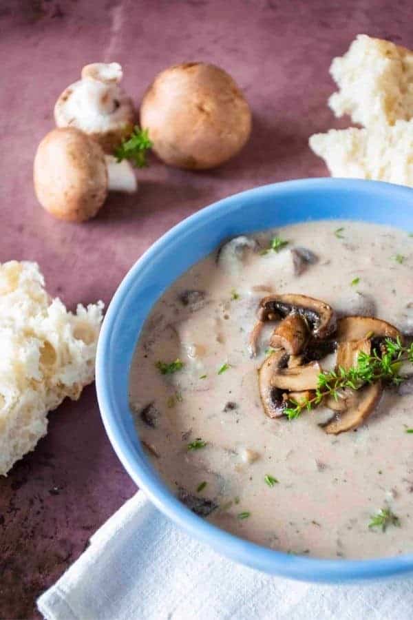 HEALTHY MUSHROOM SOUP