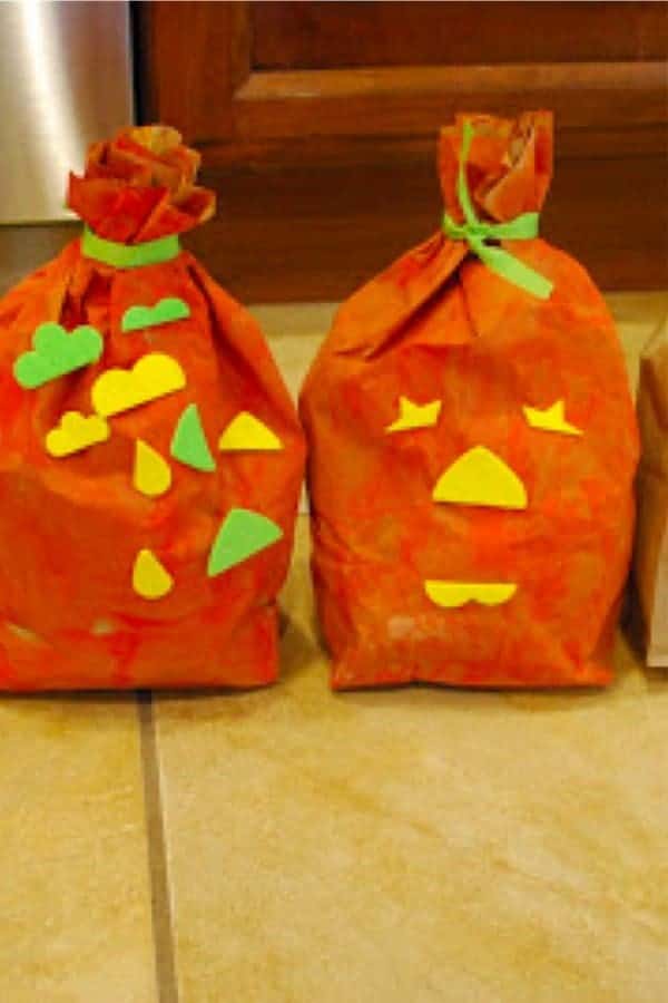 Paper Bag Pumpkins