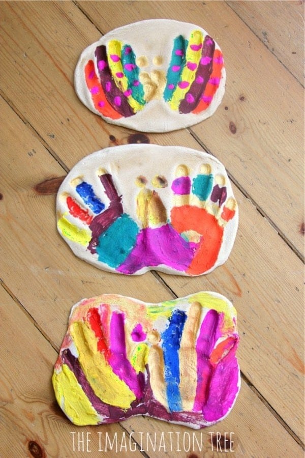 Salt Dough Handprint Butterfly