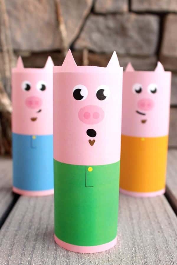 DIY Toilet Paper Tube Puppets