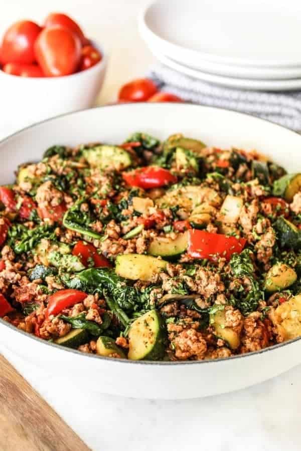 TURKEY & ZUCCHINI SKILLET