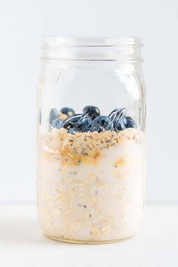 Blueberry Crumble Oats