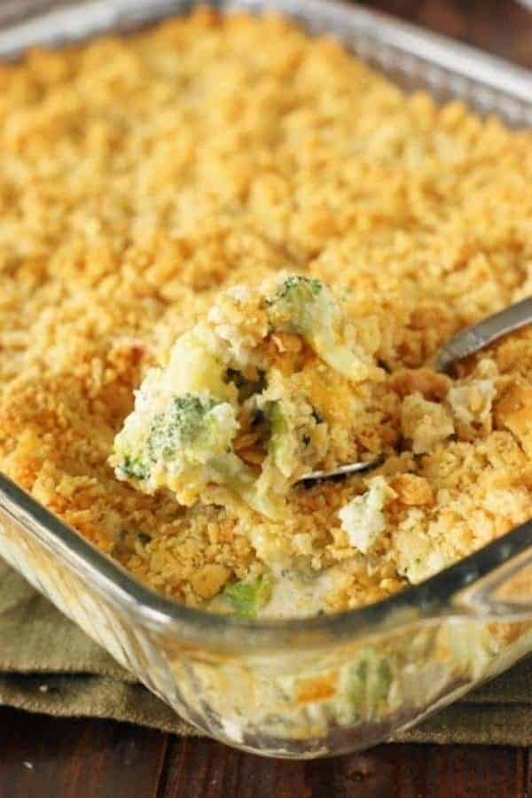 CREAMY BROCCOLI CASSEROLE