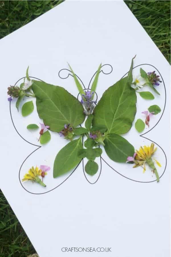 Butterfly Nature Craft