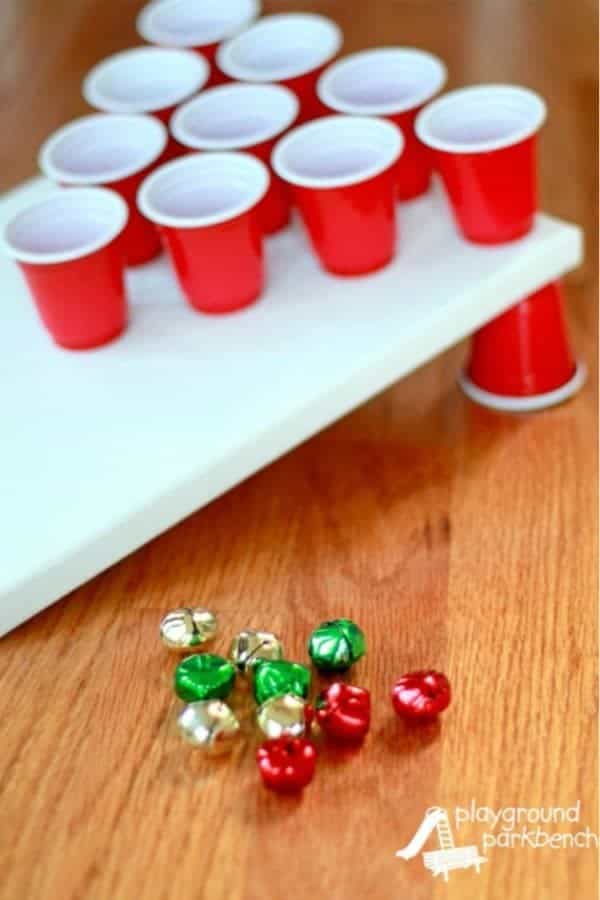 Jingle Bell Toss Christmas Game