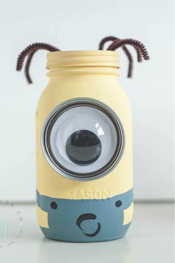 Minion Mason Jar Coin Banks