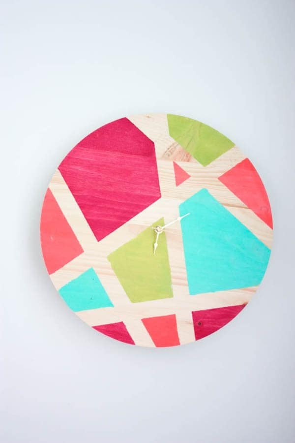 DIY Abstract Clock