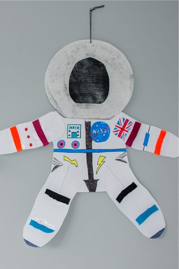 DIY Paper Astronauts