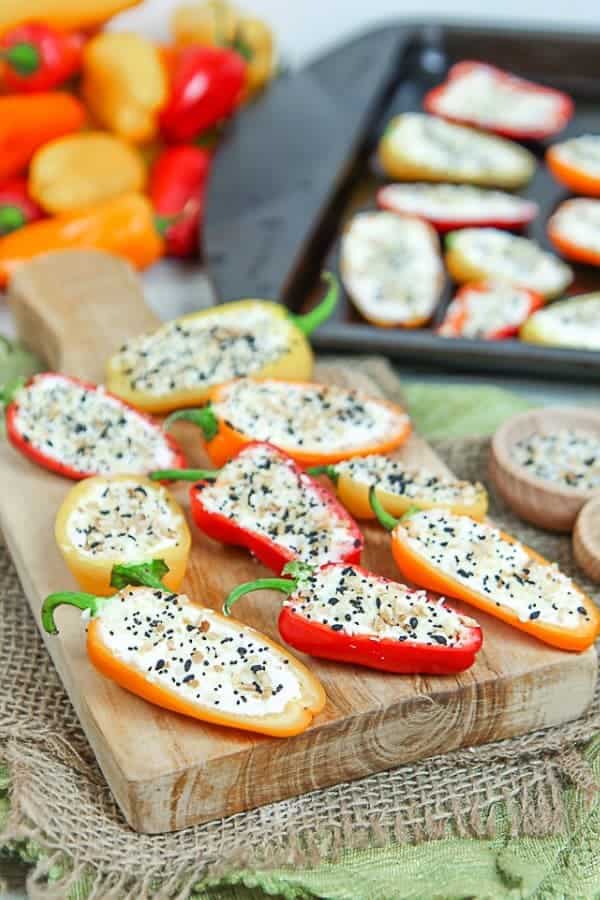 CREAM CHEESE STUFFED MINI PEPPERS