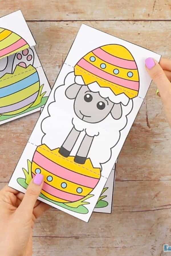 SURPRISE EASTER EGG CARDS