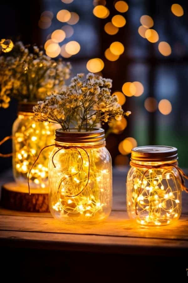 FAIRY LIGHT JARS