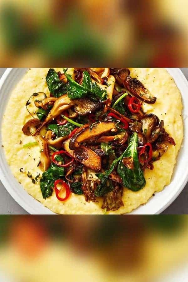 POLENTA WITH MUSHROOMS