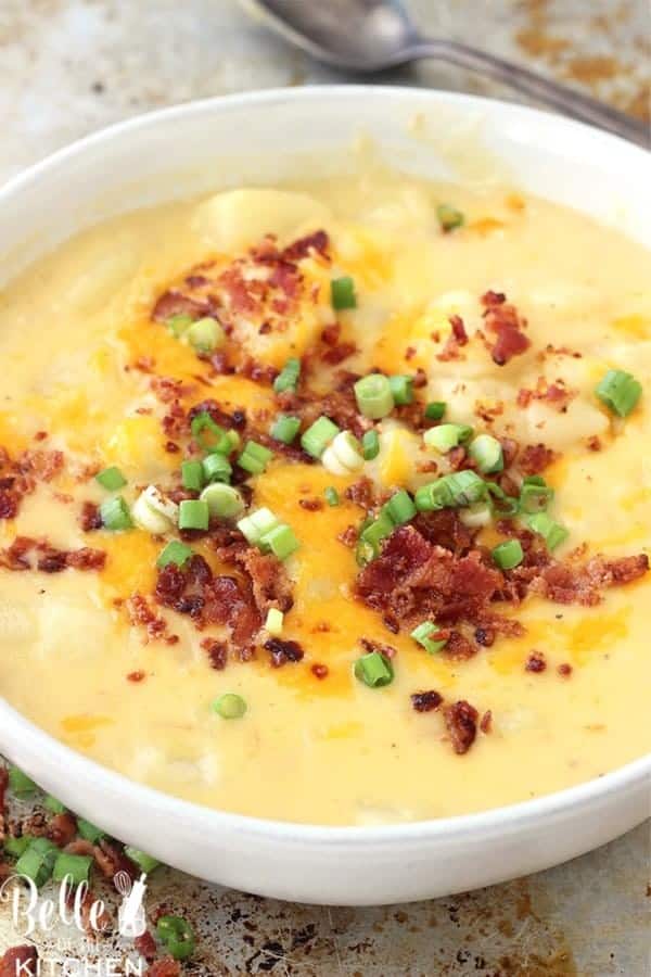 Instant Pot Loaded Potato Soup