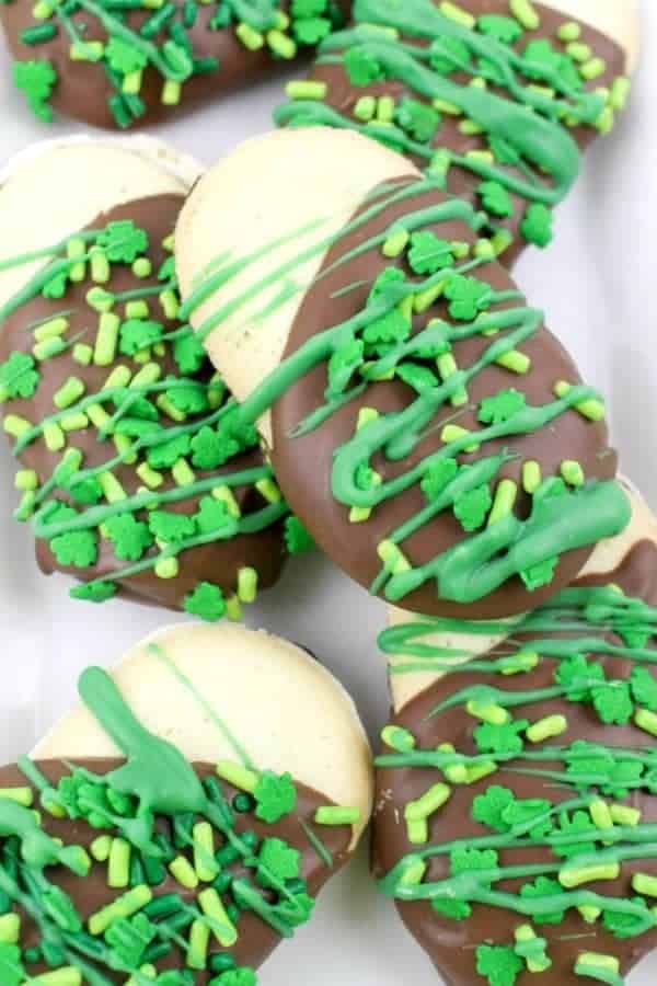 St. Patrick’s Day Milano Cookies