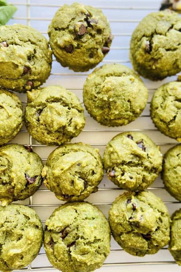 SPINACH BANANA MUFFINS