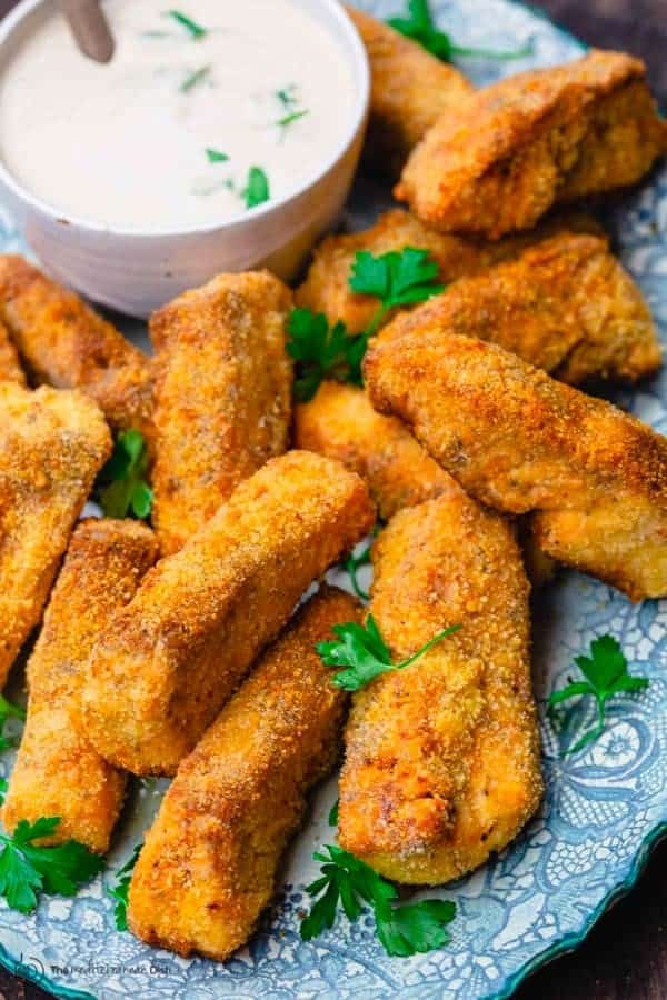 CRISPY HOMEMADE FISH STICKS