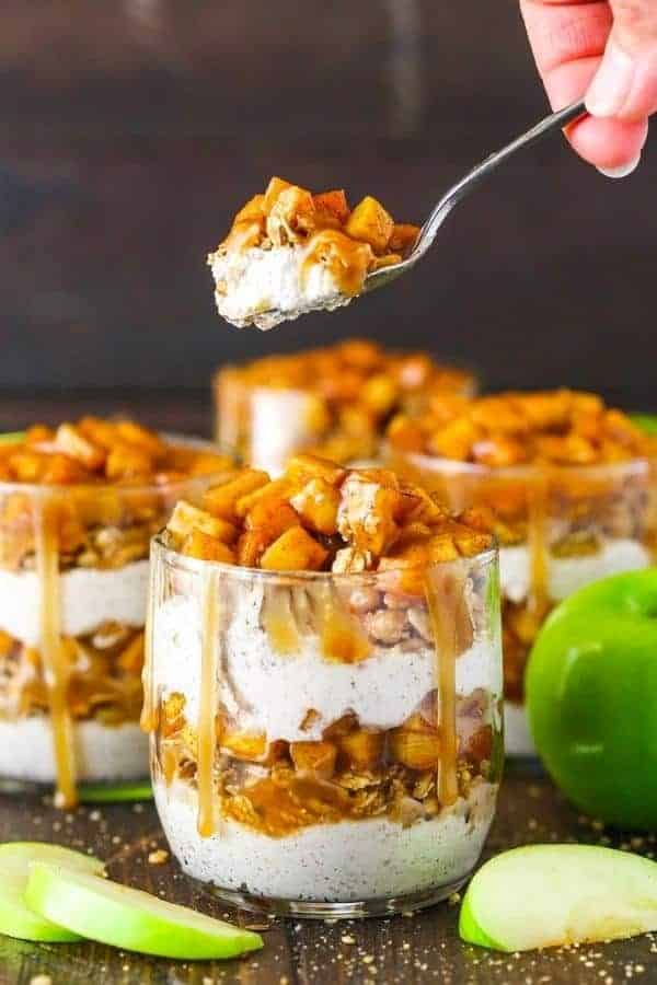 CARAMEL APPLE TRIFLES