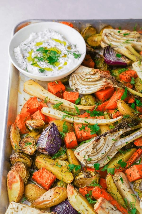 Oven Roasted Winter Vegetables