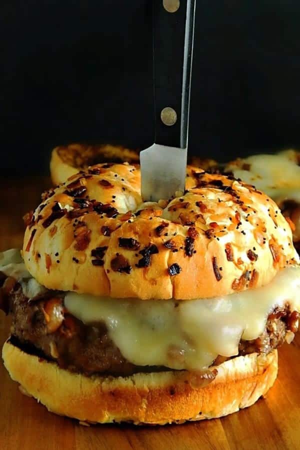 Fench Onion Soup Burger Recipe