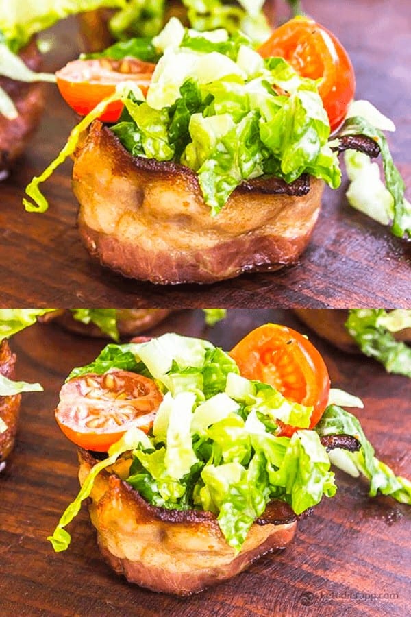 Keto BLT Cups