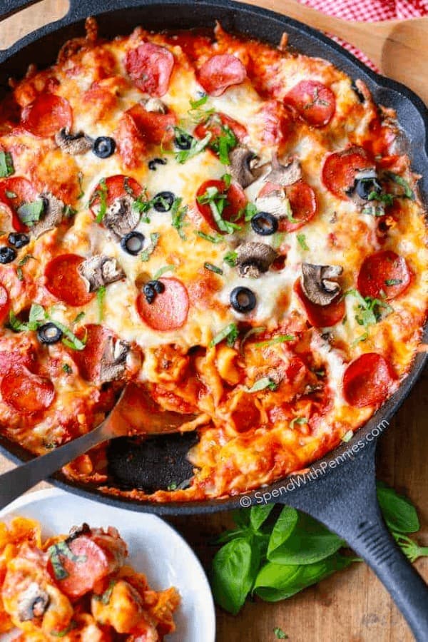 Pizza Baked Tortellini