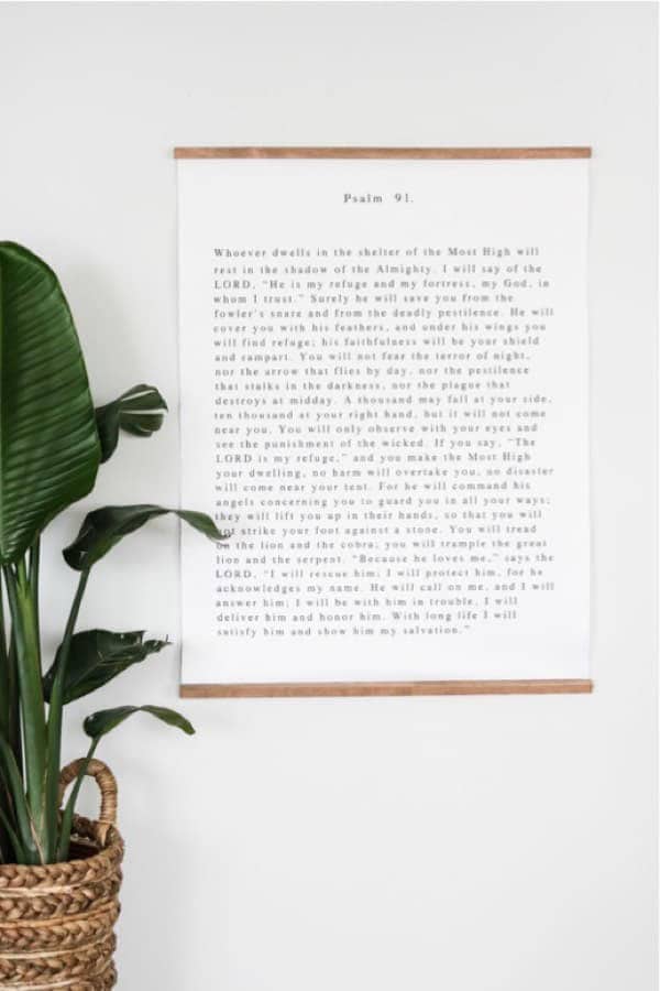 DIY Bible Verse Gift Idea