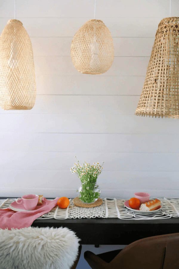 Macrame Table Runner