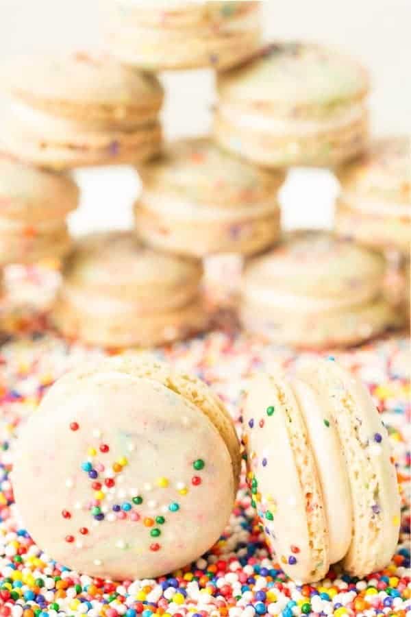 Funfetti Birthday Macarons Recipe