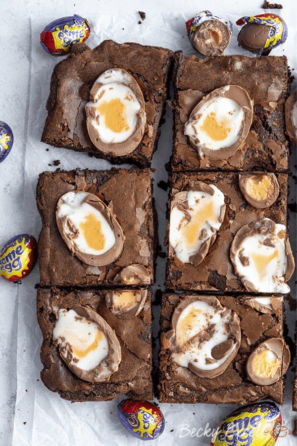 Crème Egg Brownies