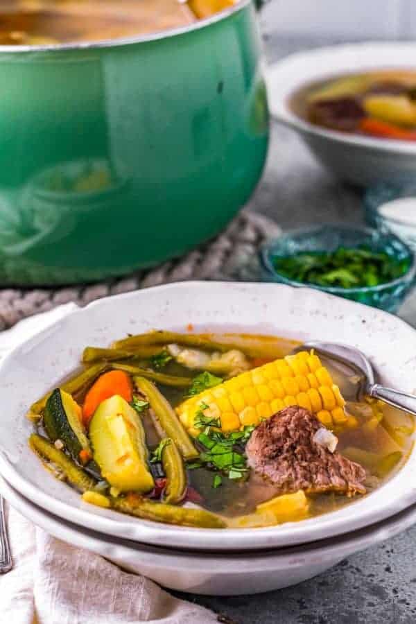 CALDO DE RES (MEXICAN BEEF SOUP)