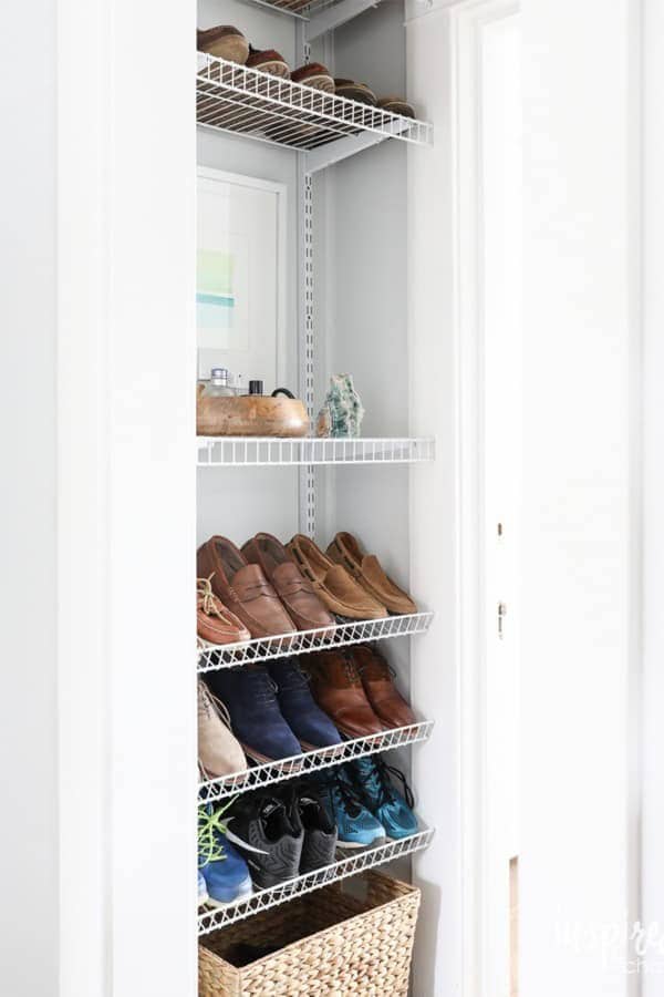 Custom Closet Shoe Rack