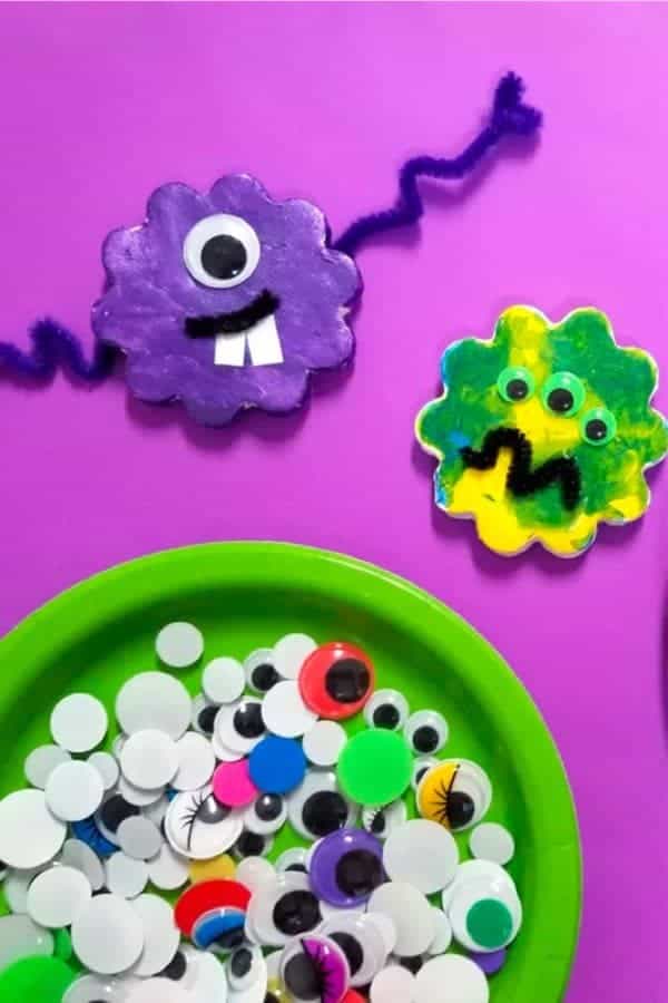 Monster Craft Magnets For Kids