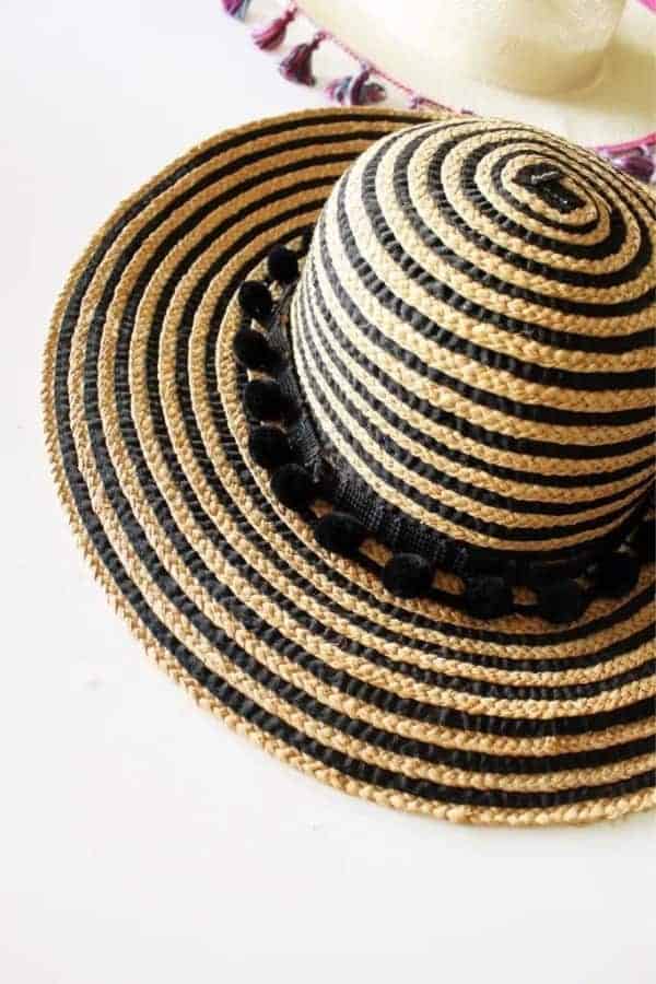 NO SEW SUMMER DIY BEACH HAT TUTORIALS