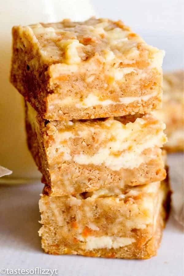 Cream Cheese Carrot Cake Bars