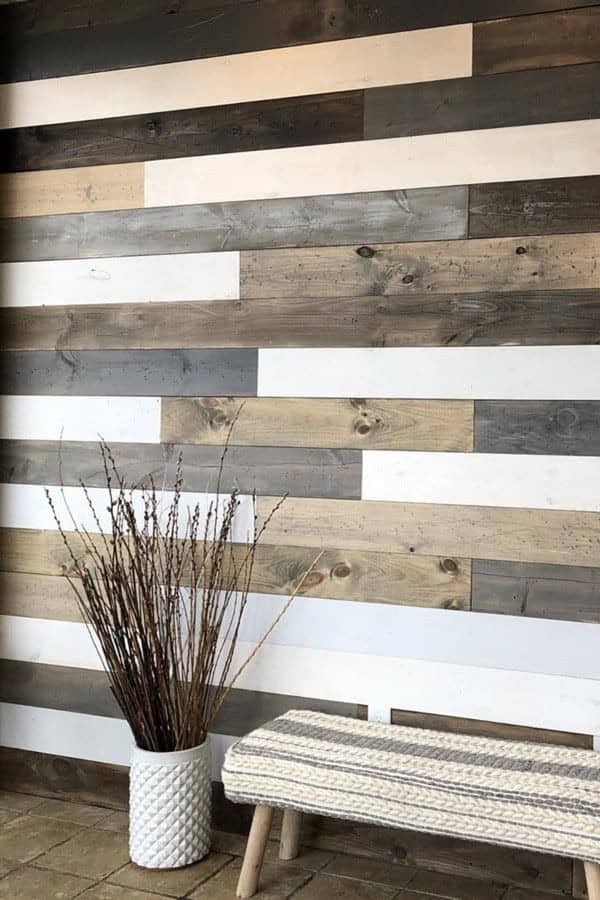 Entryway Wood Wall