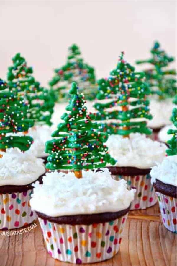 Christmas Tree Cupcake Recipe