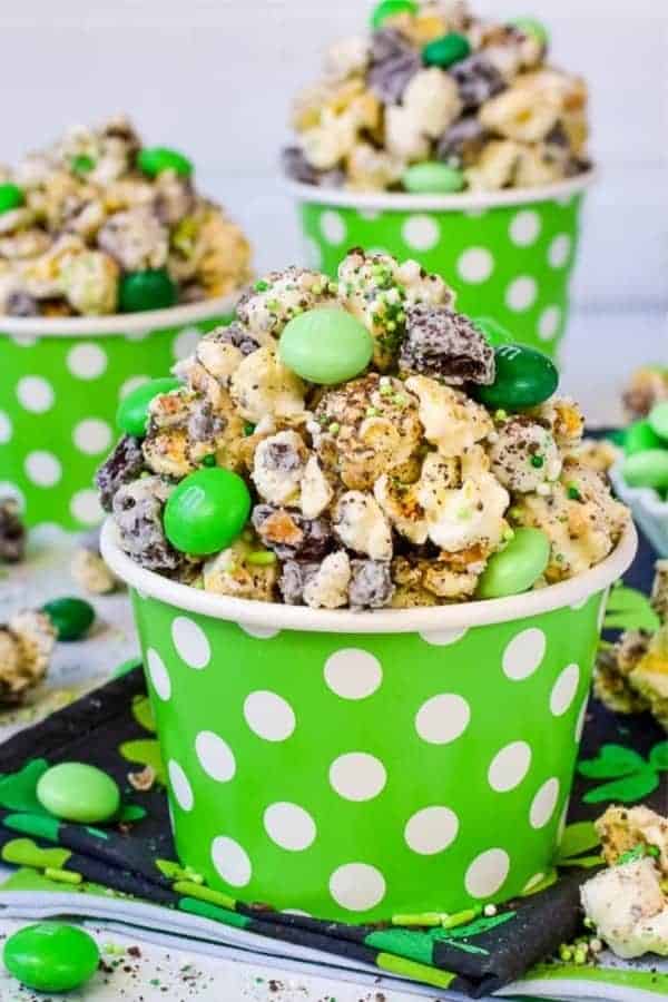 Fudge Mint Popcorn