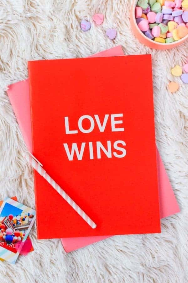 VALENTINE’S DAY NOTEBOOKS