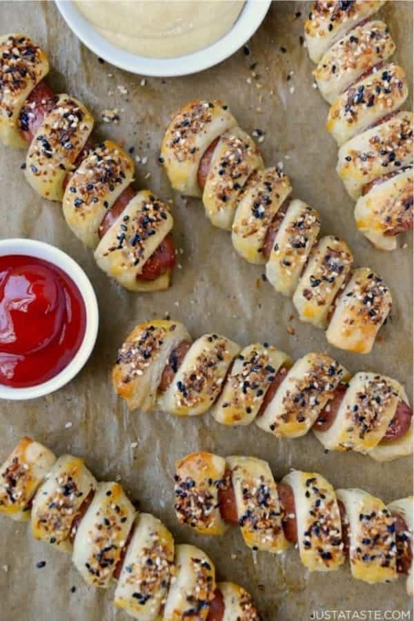 Everything Puff Pastry Pigs In a Blanket