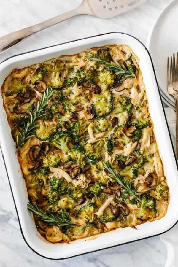 WHOLE30 CHICKEN BROCCOLI CASSEROLE