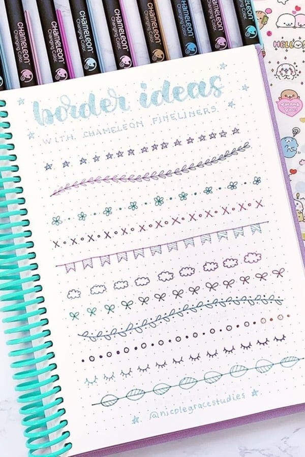 Fineline Bujo Borders