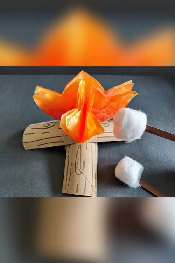 COFFEE FILTER CAMPFIRE CRAFT