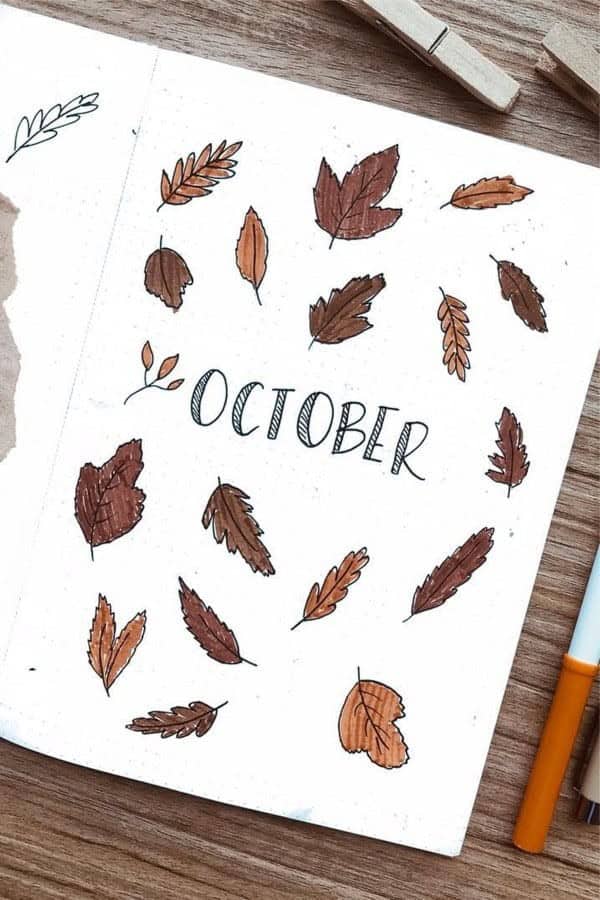 Brown October Cover Page