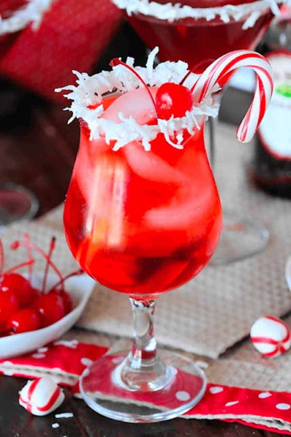 Santa Hat Mocktail