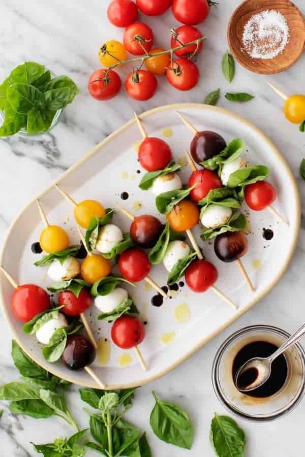 CAPRESE SALAD SKEWERS